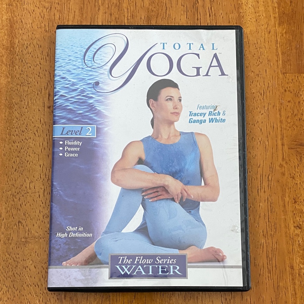 Total Yoga: The Flow Series Water Tracey Rich Ganga White DVD